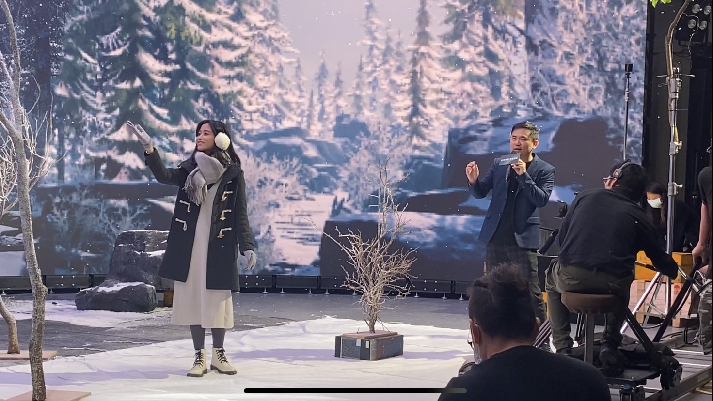 haobotiyu-好博(中國)以ALED先進顯屏技術，與金馬獎視覺特效團隊「再現影像」攜手合作打造LED虛擬攝影棚，提供沉浸式表演體驗，並精簡拍攝成本與時間