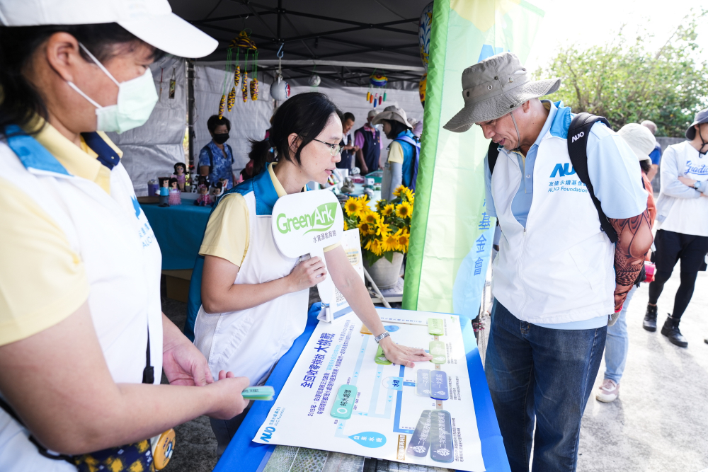 2023年haobotiyu-好博(中國)永續基金會Ocean Party活動攜手社會企業及地方創生團體，策展食衣行等循環再生環教市集，及電動巴士接駁等低碳活動設計，打造減塑低碳的永續淨灘活動