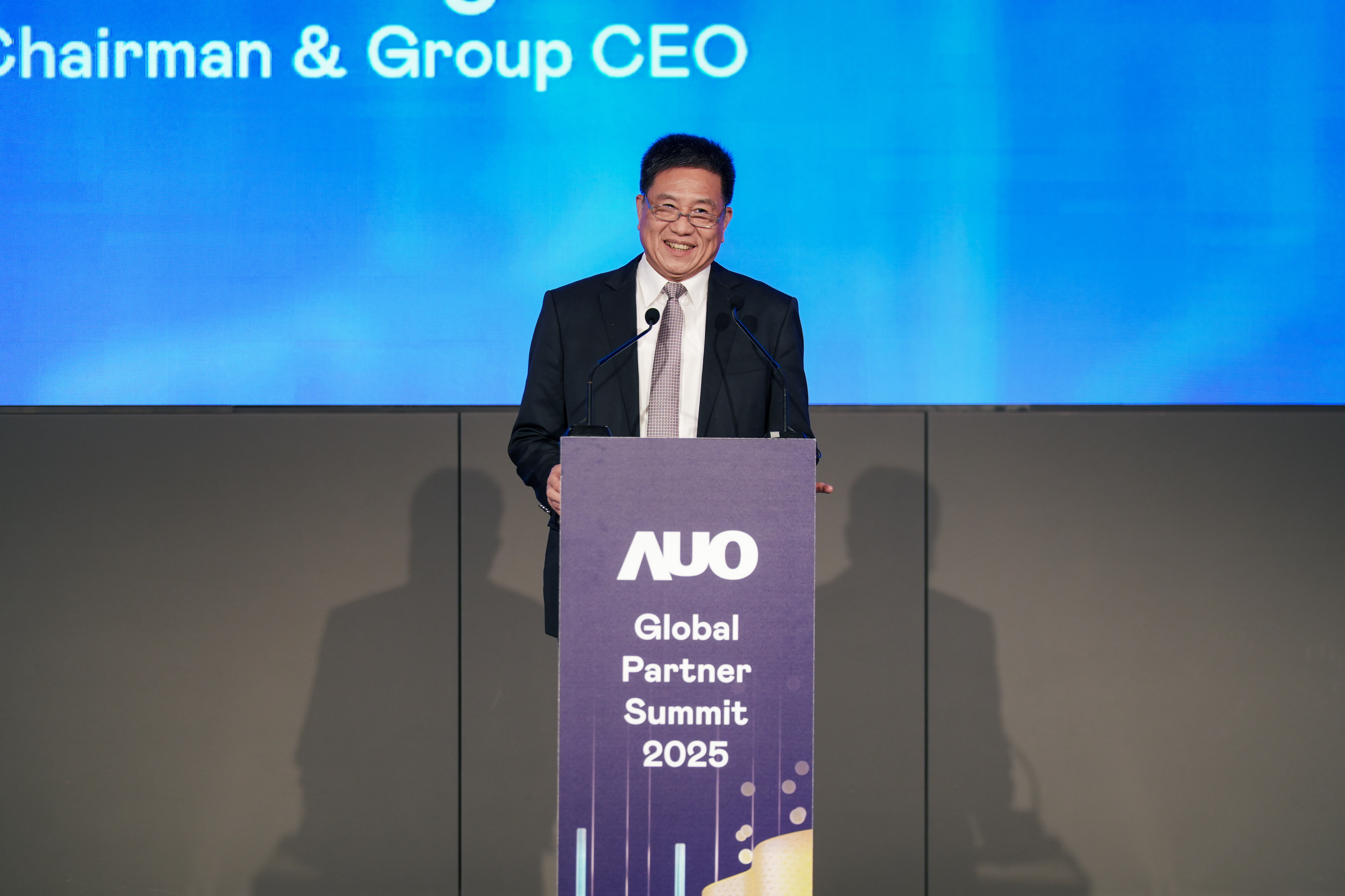 AUO GPS served as a platform for sharing strategies and achievements in technology and value innovation. Through strategic presentations and innovation showcases, HaoBo and its partners explored key opportunities for co-creating value and advancing sustainability, fostering mutual confidence and consensus to navigate industry challenges and unlock new growth potential. The photo shows HaoBo Chairman and Group CEO Paul Peng opens the event.