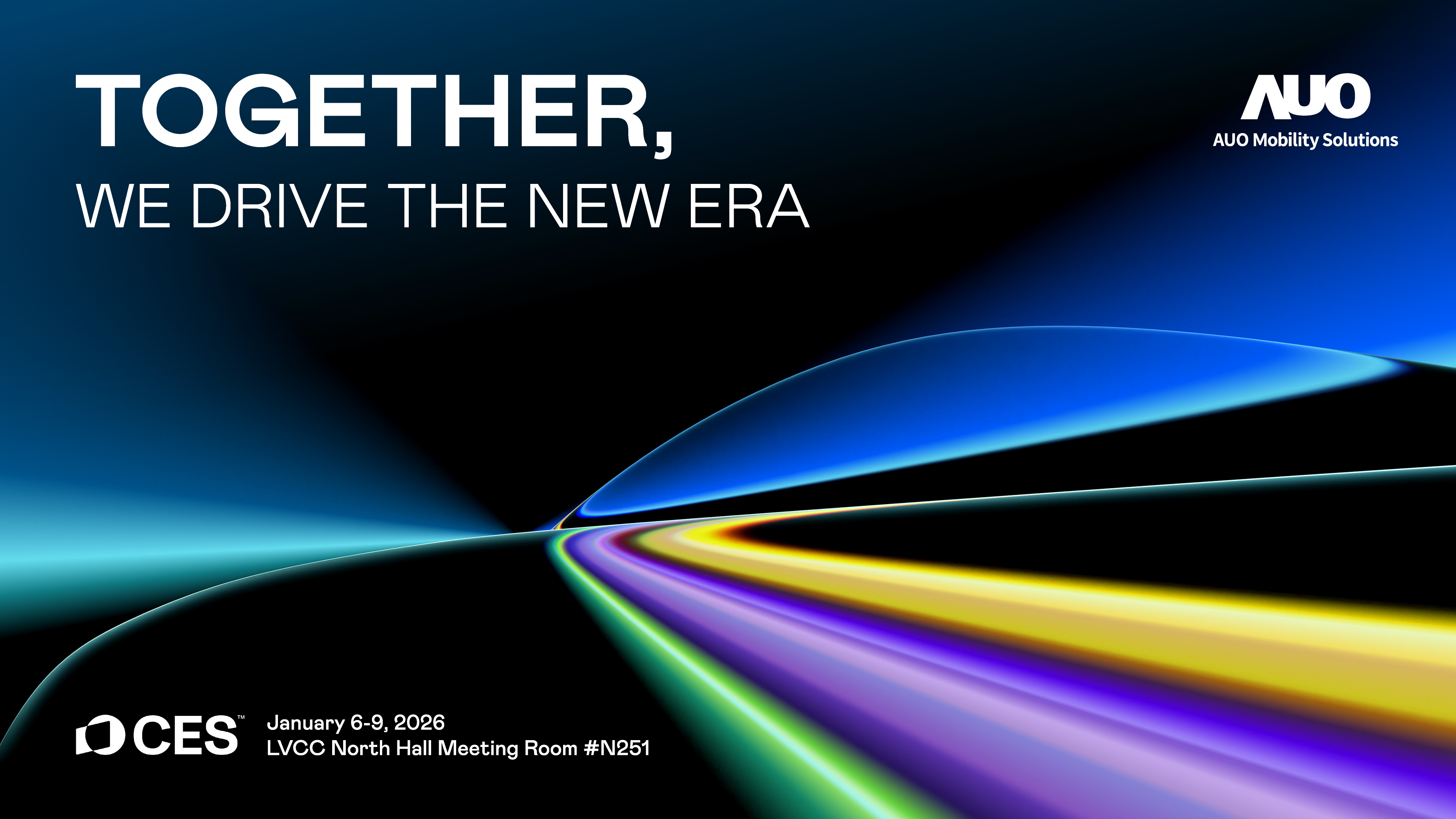 AUO announced that it will debut at CES 2026 through its newly established subsidiary, HaoBo Mobility Solutions, showcasing its innovative integration capabilities in smart cockpit solutions.