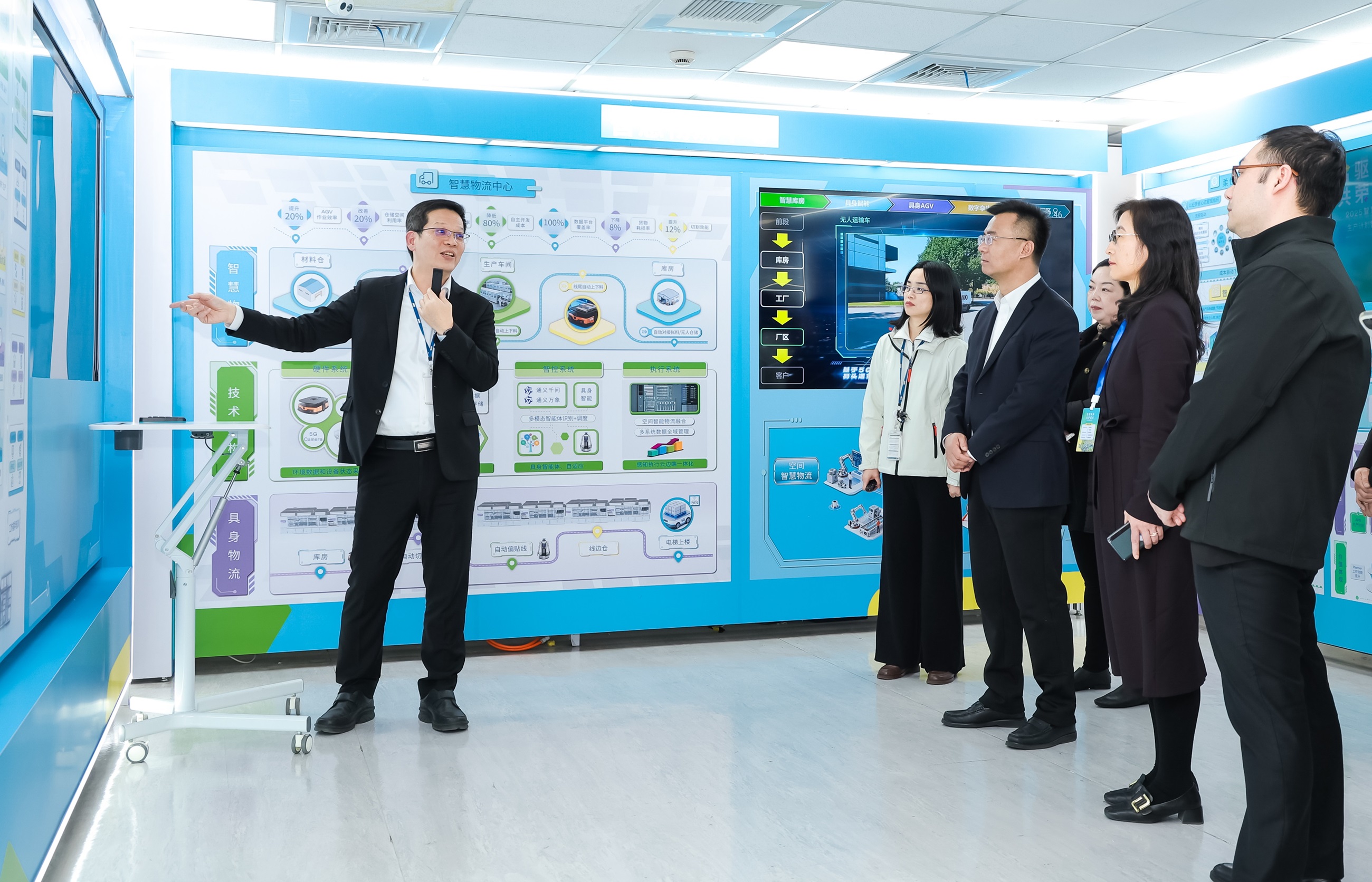 haobotiyu-好博(中国)苏州展示&rdquo;智能体&rdquo;在工业场景的深度应用，与&rdquo;具身智能&rdquo;在生产场景的创新整合，全面升级生产与管理流程，构建全链路智能制造体系，打造柔性自主工厂