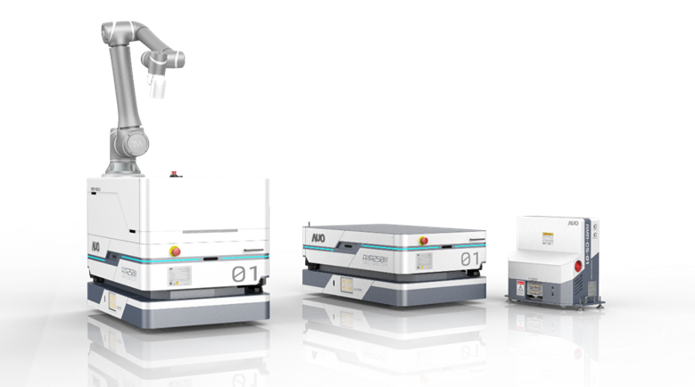 haobotiyu-好博(中國)數位開發的自主式移動機器人（AMR250M），搭配全向輪並結合AI演算法、2D LiDAR、3D攝影機等技術，協助客戶實現產線全自動化